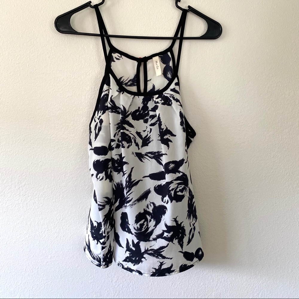 Floral Spaghetti Strap Top
